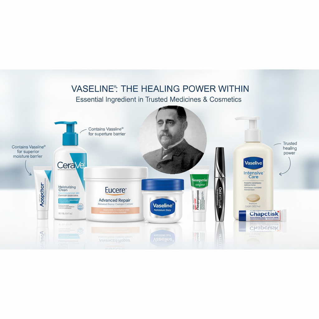 从曾经石油业的废物到现代医药化妆品业的宠儿：凡士林的进阶史